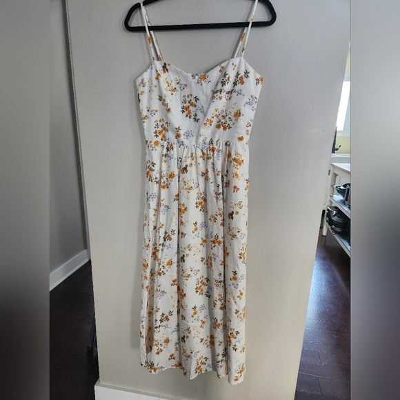 Reformation Zander floral print linen dress - Picture 3 of 7